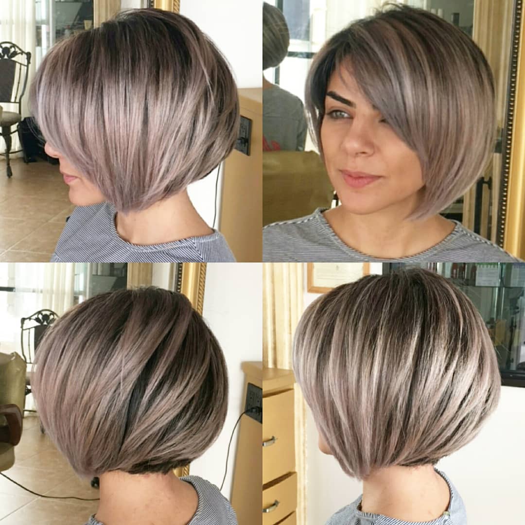 Easy Short Bob Haircut with Straight Hair - Short Straight Hairstyles for Women