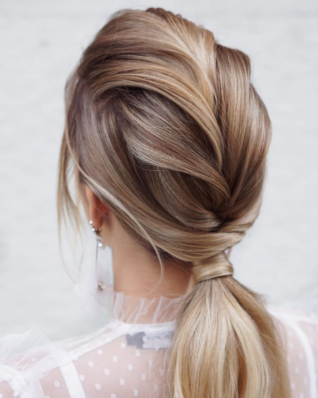 Pretty Ponytail Hairstyle for Long Hair - Ponytail Long Hairstyle Ideas