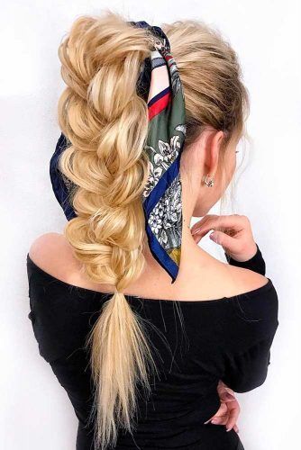 Pretty Ponytail Hairstyle for Long Hair - Ponytail Long Hairstyle