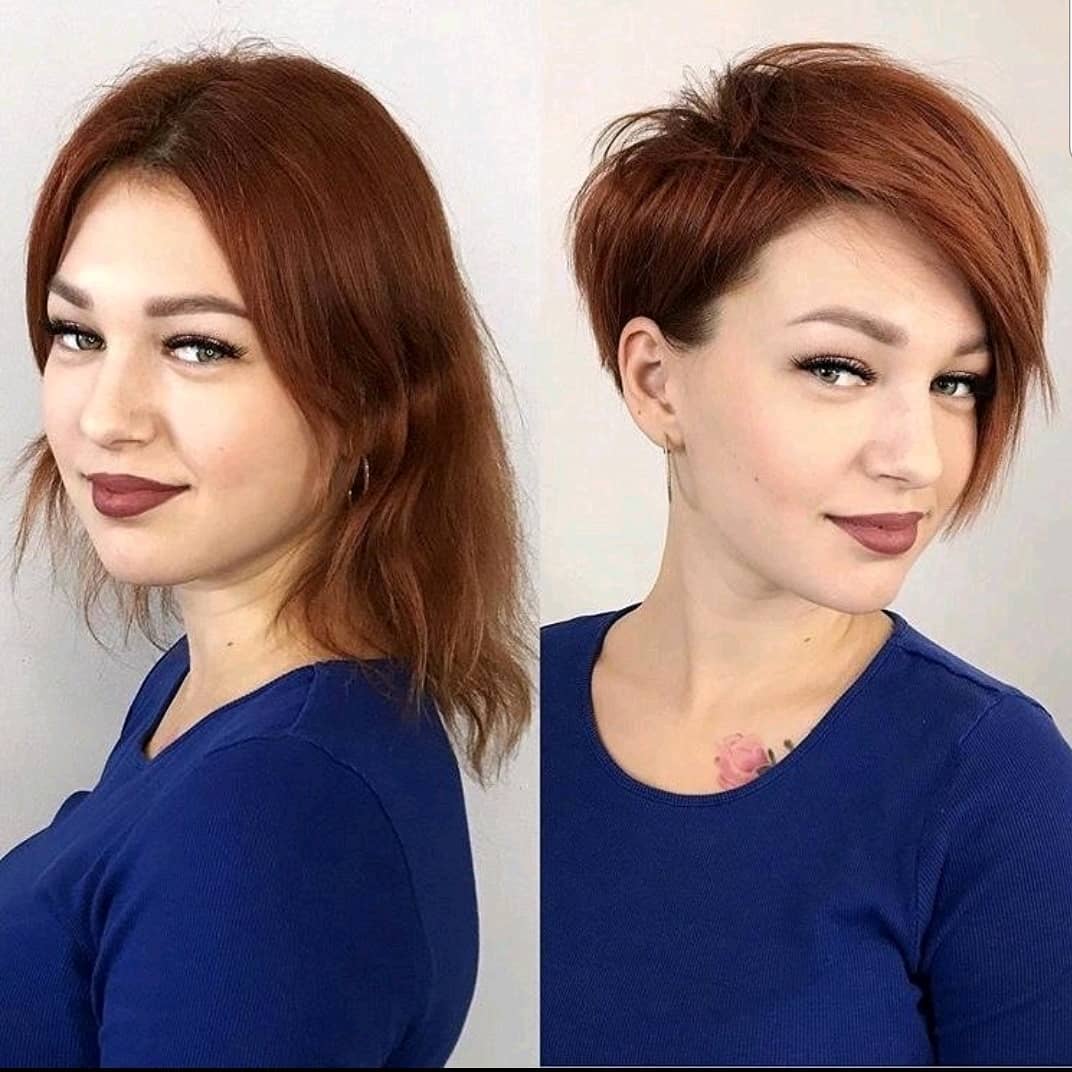 10 Amazing Long Hair To Short Hair Transformation Before And After Pop Haircuts 