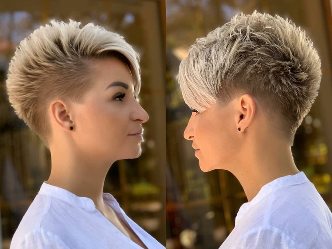 Trendy Short Pixie Haircuts and Color 2021 - Women Very Short Hairstyle Ideas for Summer