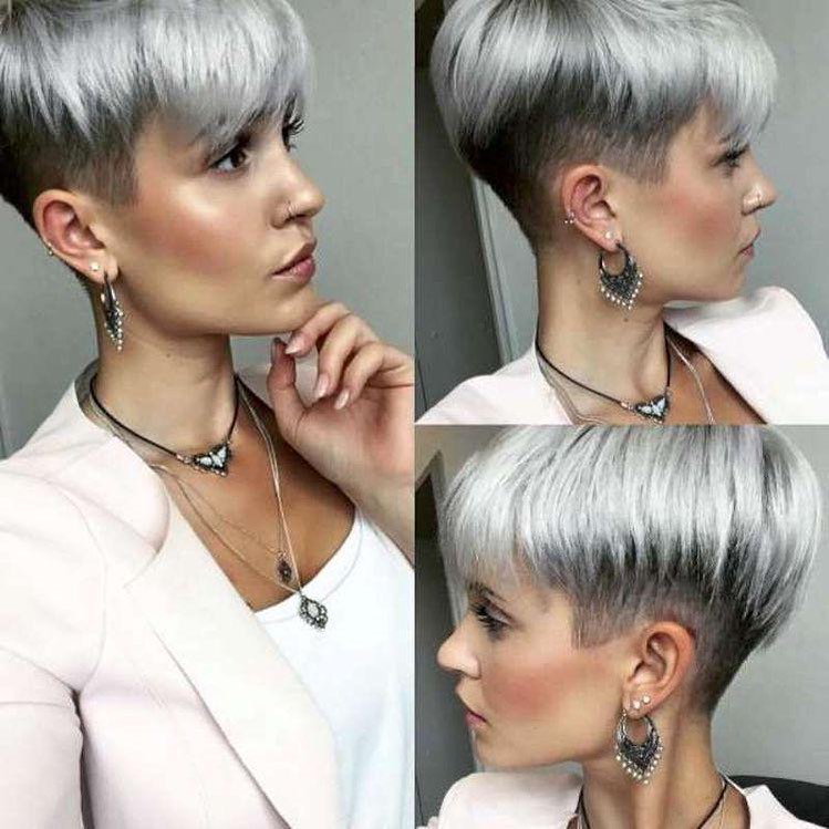 Trendy Short Pixie Haircuts and Color 2021 - Women Very Short Hairstyle Ideas for Summer