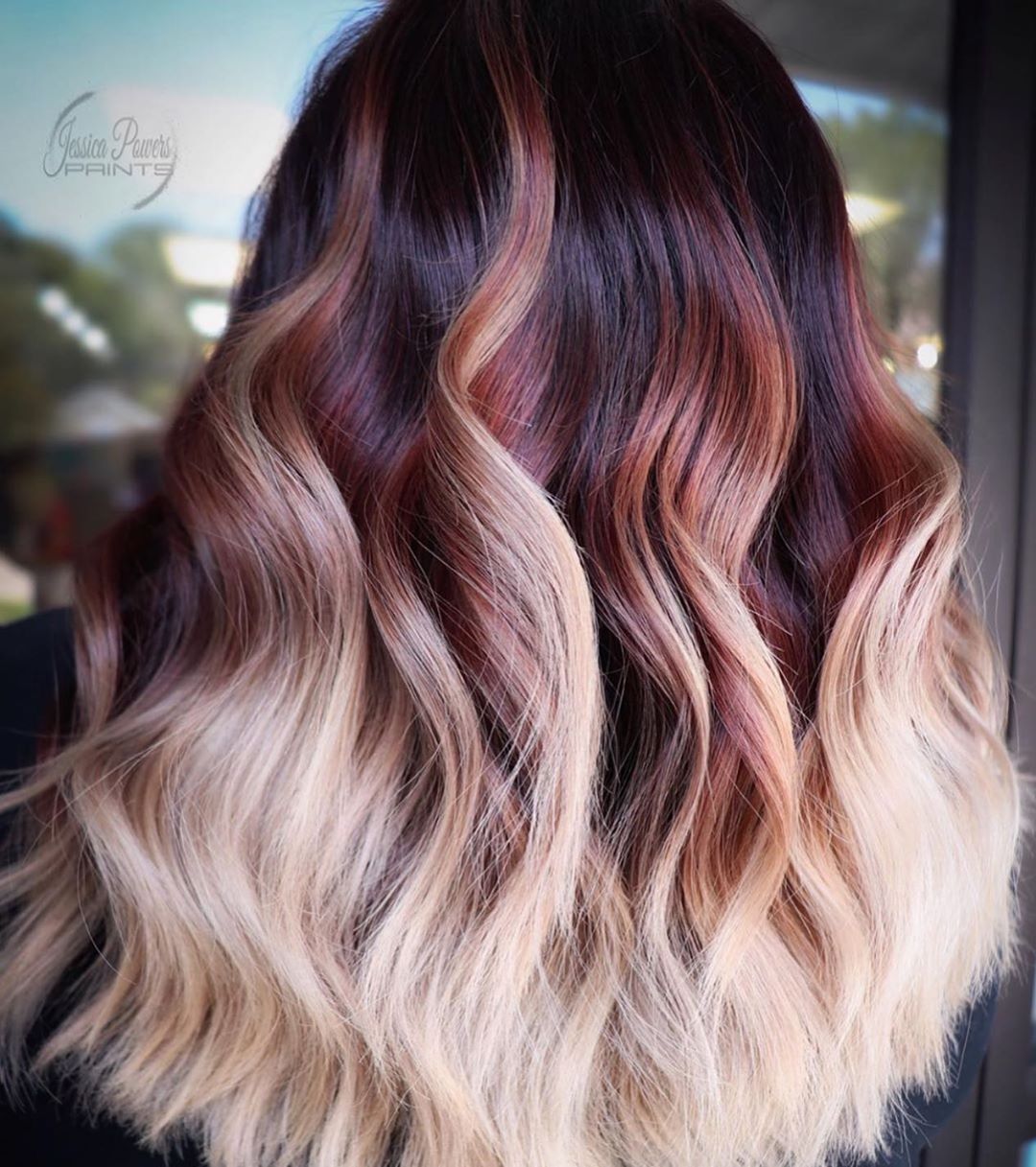 10 Women's Long Hair Color Trends in Vivid Rainbow Designs