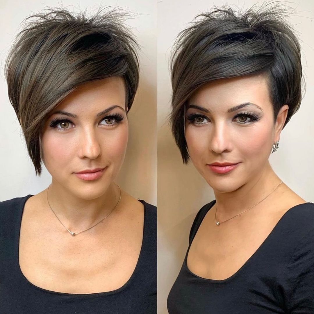 20 Asymmetrical Hairstyles for Short Hair PoP Haircuts