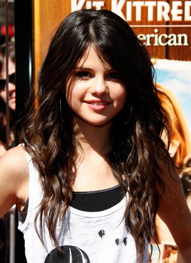 Selena Gomez Layered Hairstyles 2012