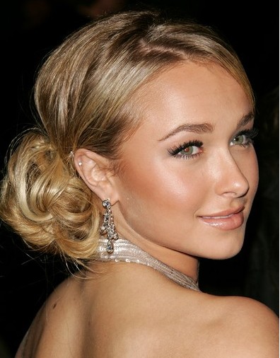Celebrity Prom Updo Hairstyle 2012