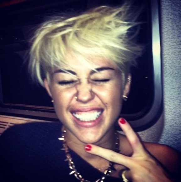 Miley Cyrus Short Hairstyles